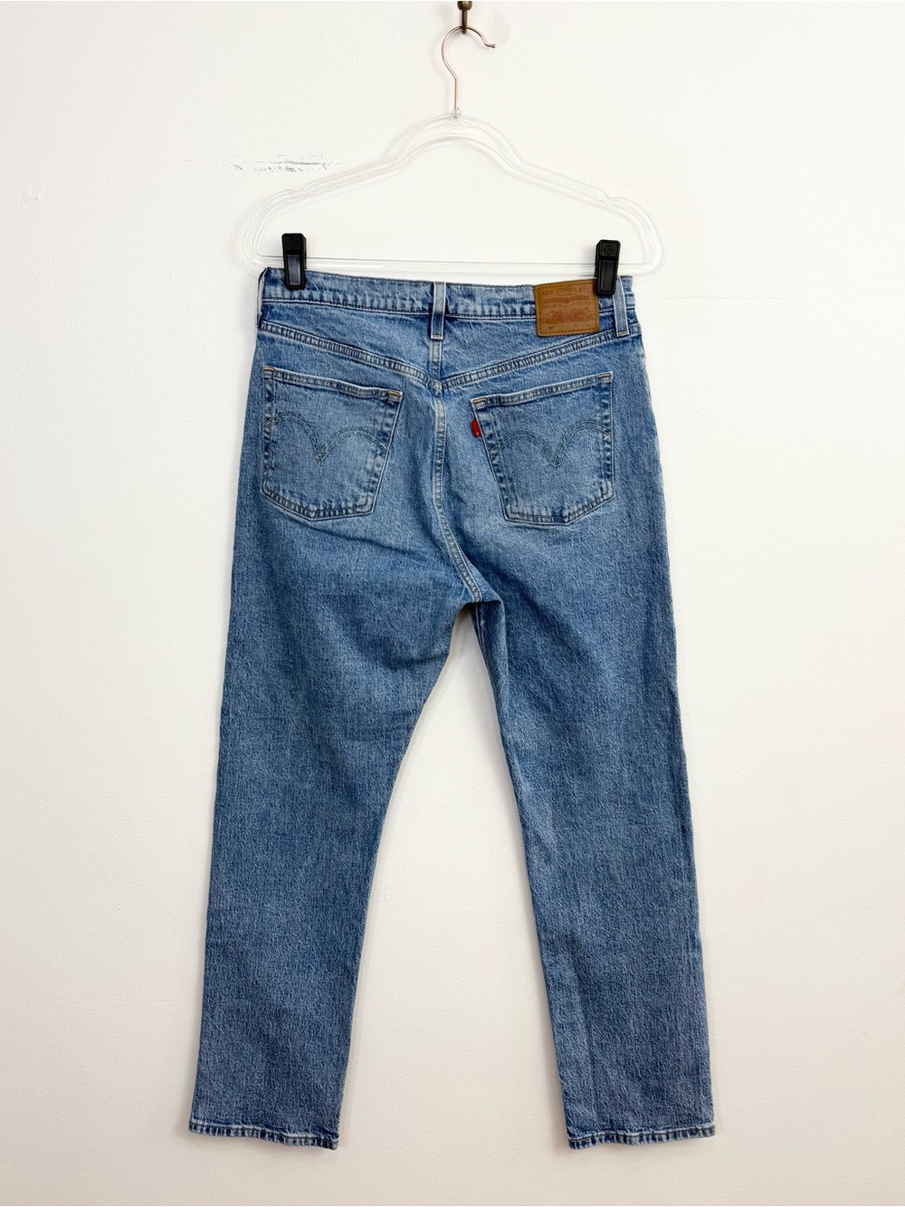 Levi’s 501 Original Straight Light Wash Jeans 31x30 - Picture 5 of 7